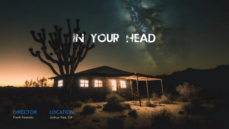 In Your Head original pitch deck cover